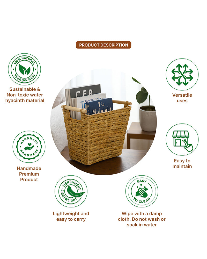 Dustbin for Home & Kitchen | Dust Bins For Home | Rectangular Waste Bin