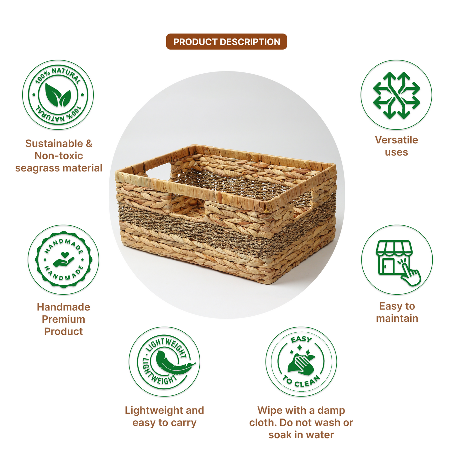 Shelf Basket For Clothes | Cupboard Organiser | Basket For Storage | Kitchen Storage Basket