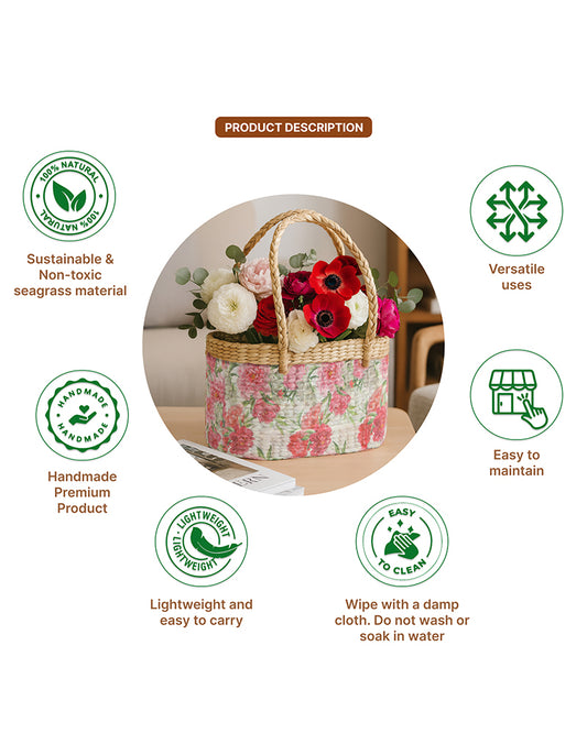 Tiffin Basket | Gift Hamper Baskets | Lunch Bag | Fruit And Vegetable Basket