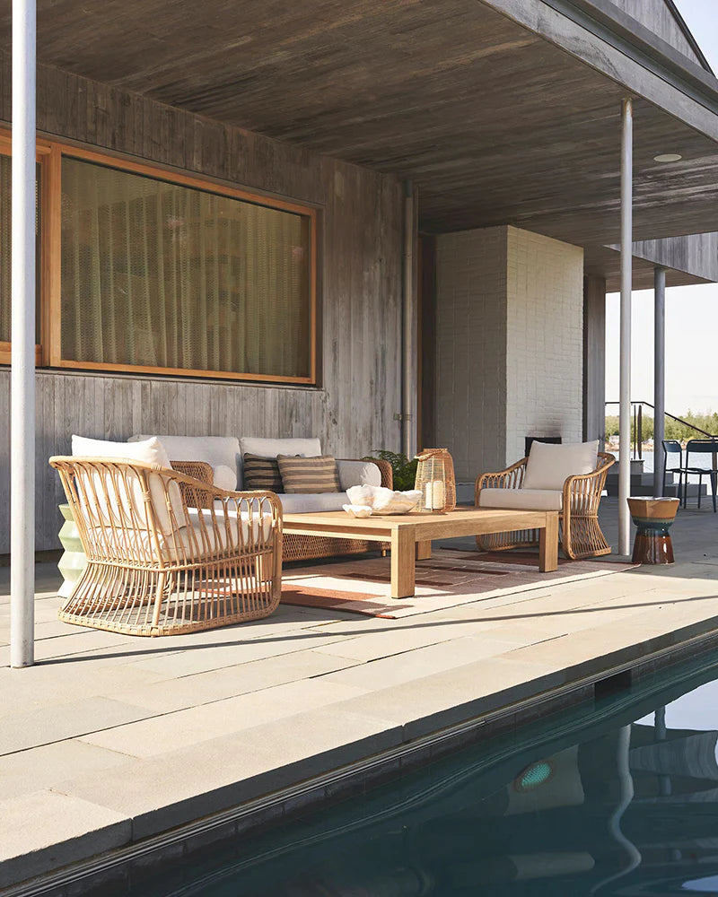 Bamboo Arm Chairs for Living Room and Home Decor