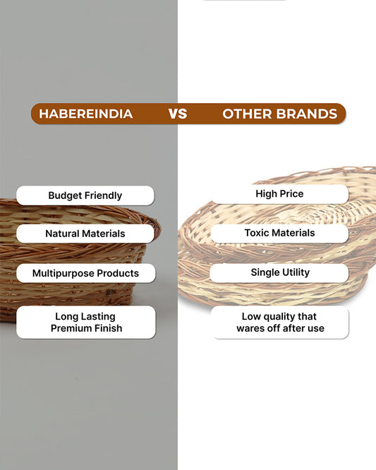 Wicker Baskets | Kitchen Storage Basket | Cane Gift Hamper | Fruit Baskets