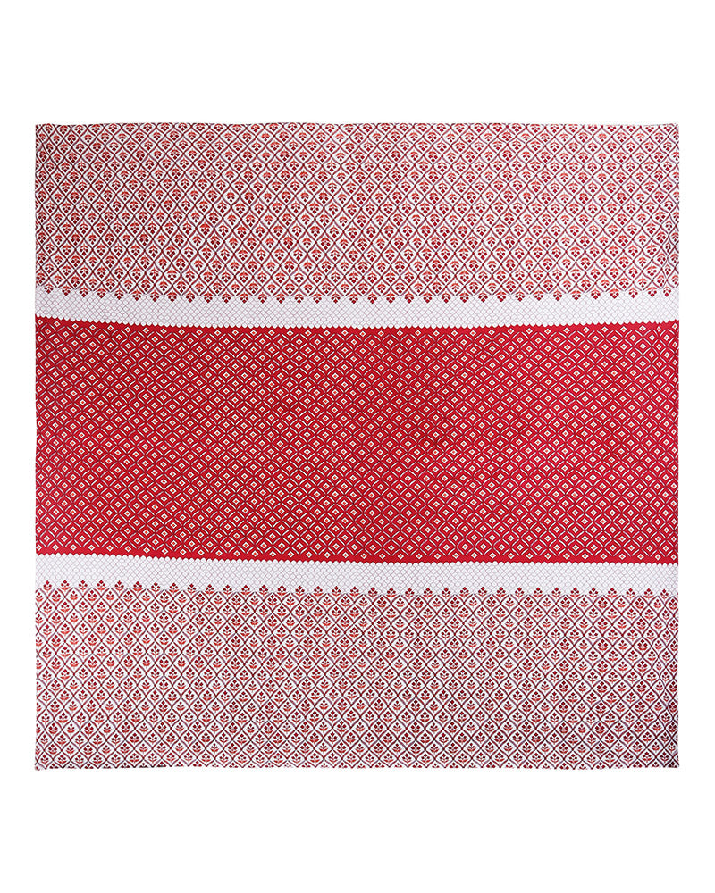 Pure Cotton Double Bed Sheet Set for King Size Bed with Stylish Pillow Covers