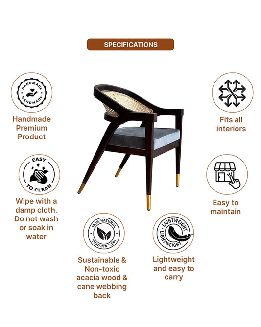 Wooden Chairs For Living Room | Accent Chairs For Living Room