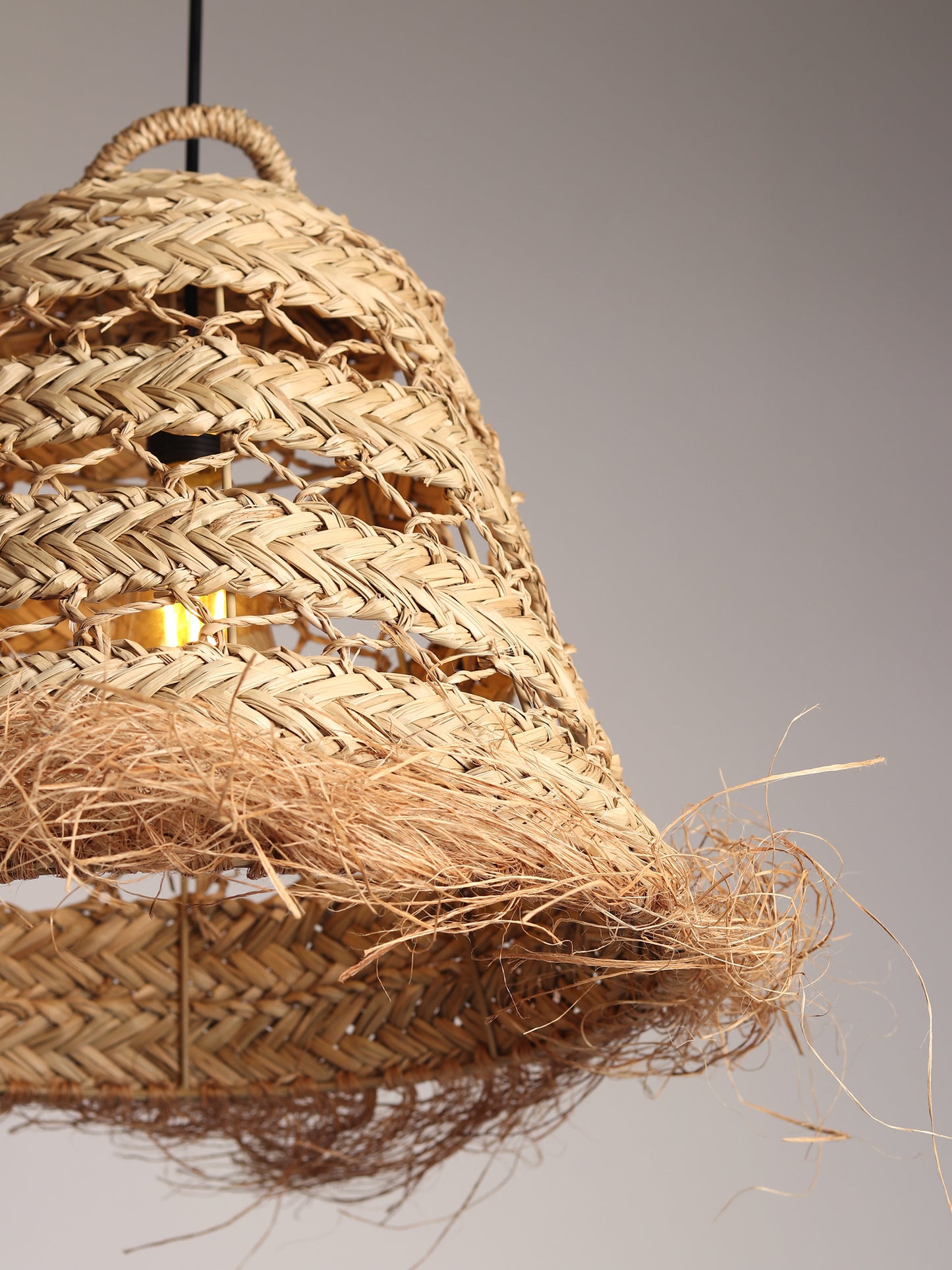 Boho Bamboo Lamps