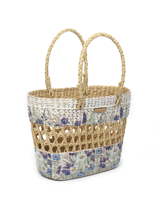 Seagrass Shopping Basket Jali