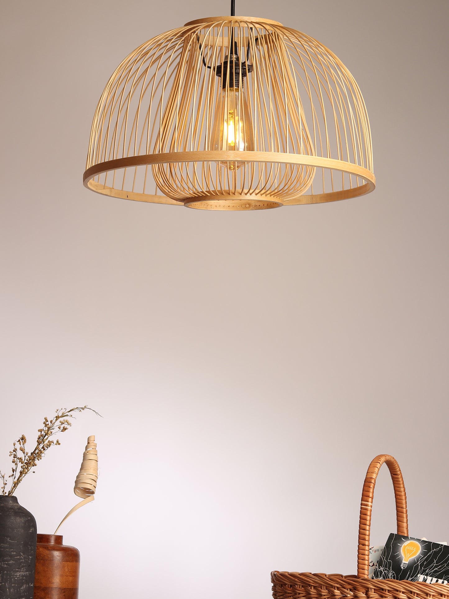 Bamboo Lampshades and Bamboo Lights