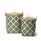 Wicker Laundry Basket With Lid 