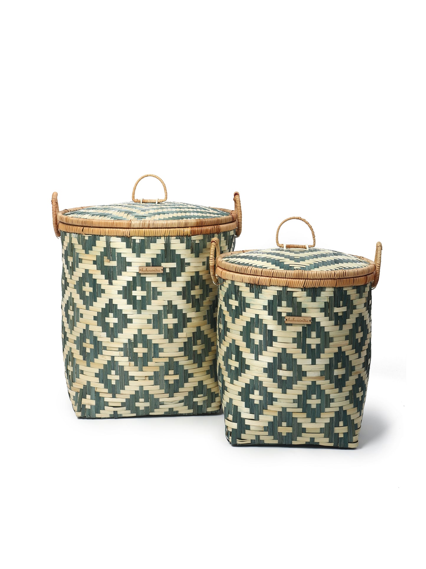 Wicker Laundry Basket With Lid