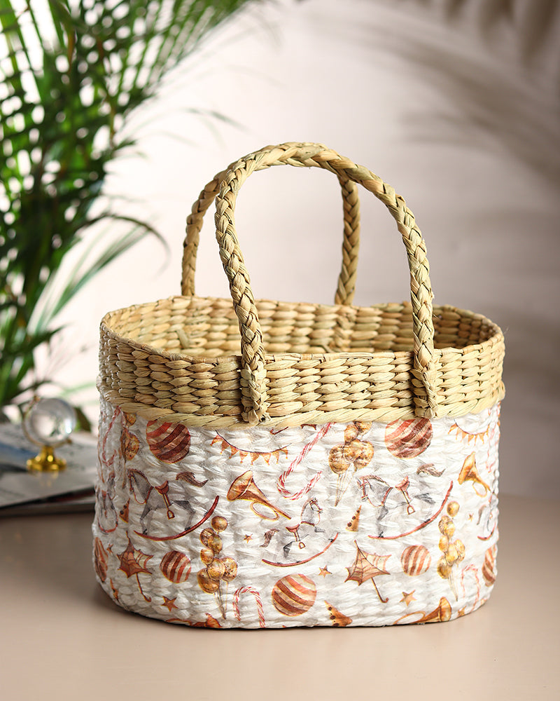 Tiffin Basket | Lunch Bag | Gift Hamper Baskets | Fruit And Vegetable Basket