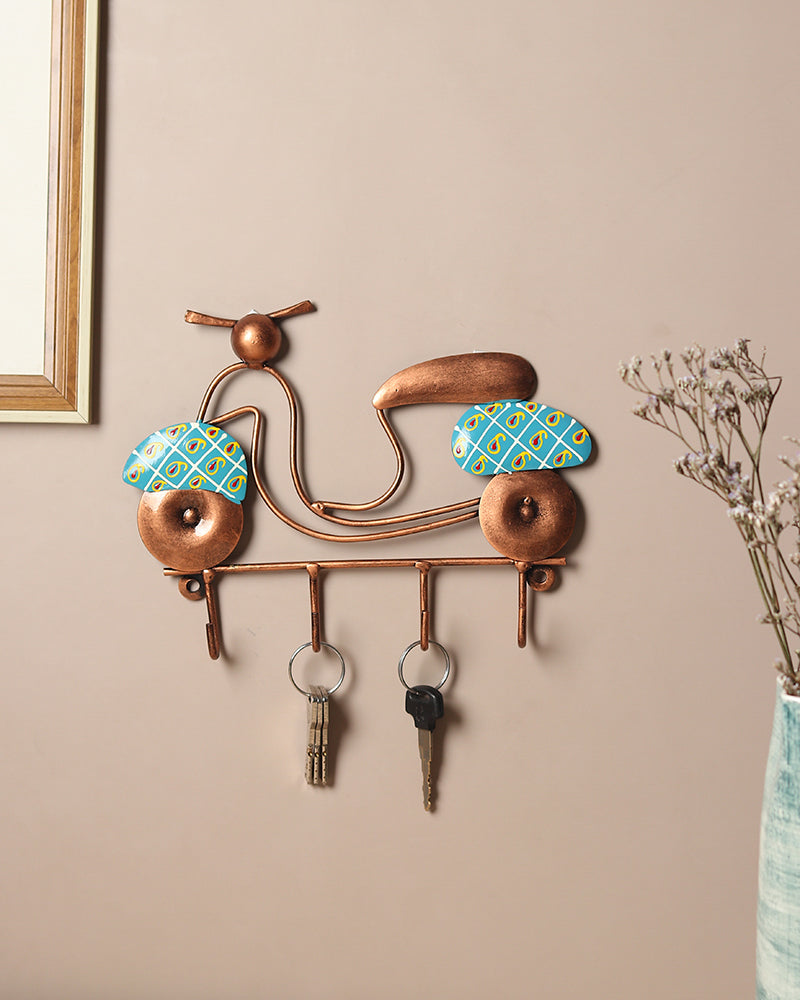 Keys Organizer Wall Mounted Key Rack Keychain Holder Key