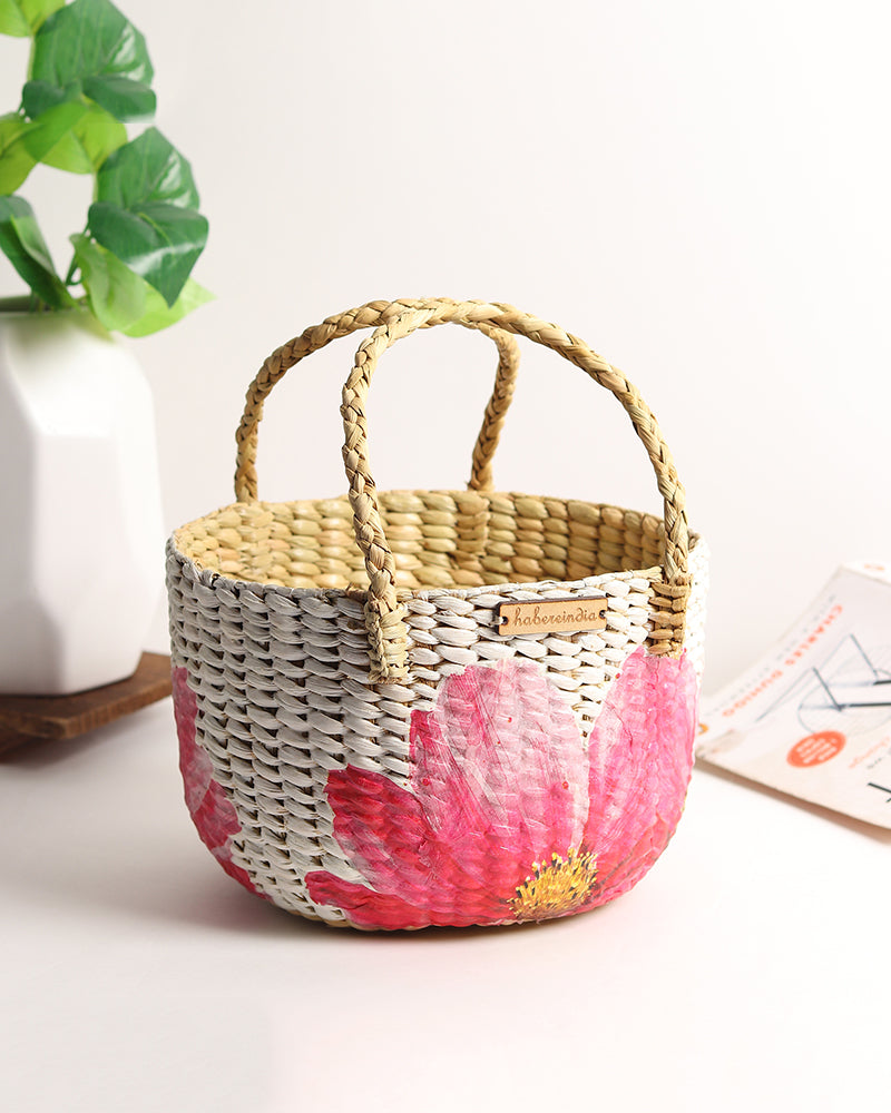 Round Hamper Basket