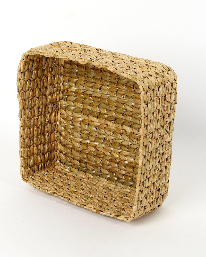 Storage Basket | Seagrass Organiser Tray | Shelf Basket | Wardrobe Organizer