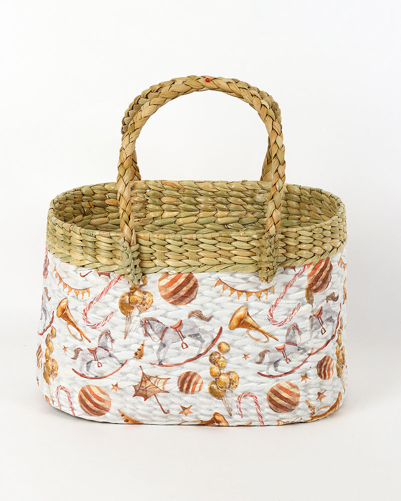 Tiffin Basket | Lunch Bag | Gift Hamper Baskets | Fruit And Vegetable Basket