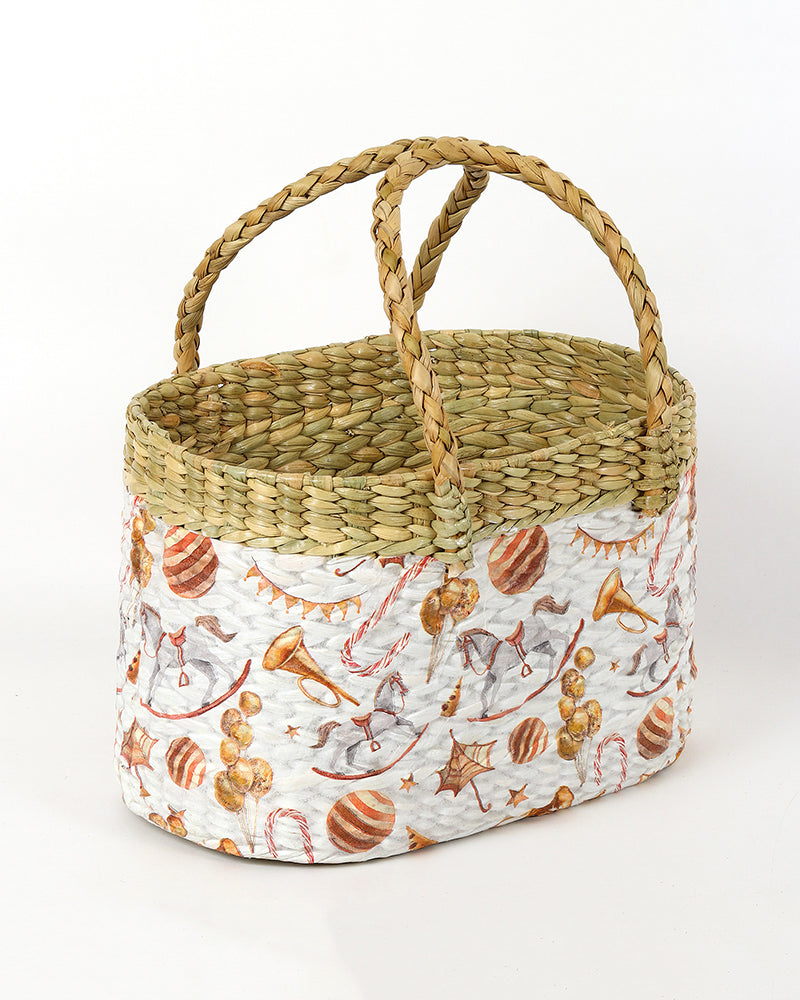 Tiffin Basket | Lunch Bag | Gift Hamper Baskets | Fruit And Vegetable Basket