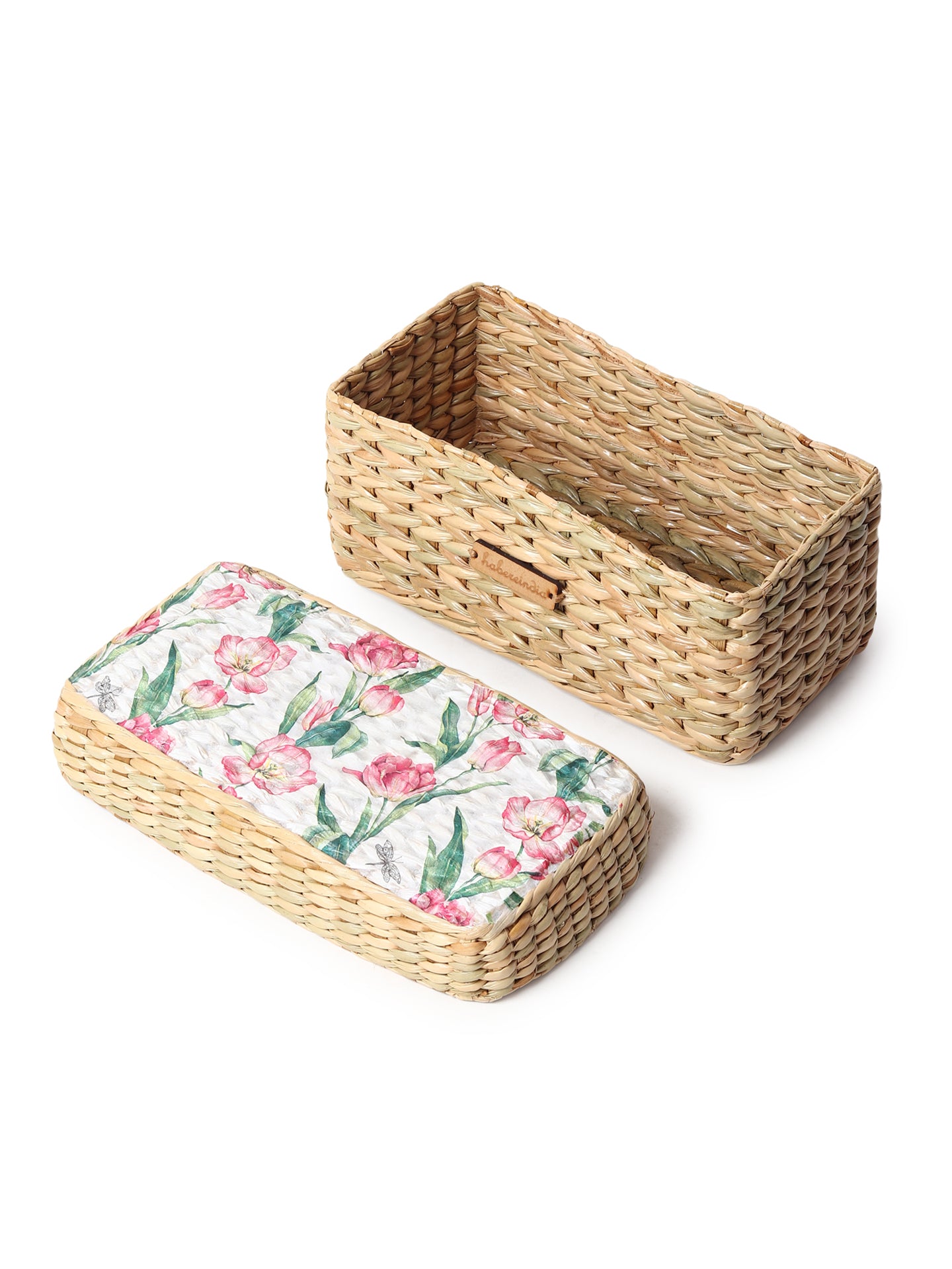 Seagrass Lid box | Gift Box | Storage Box