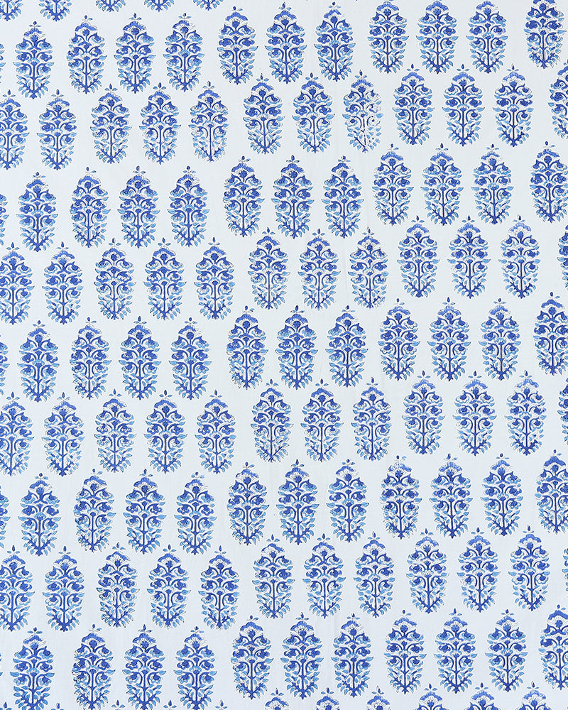 Classic Jaipur Handblock Printed 100% Premium Cotton King Bed Sheet Set with 2 Pillow Covers