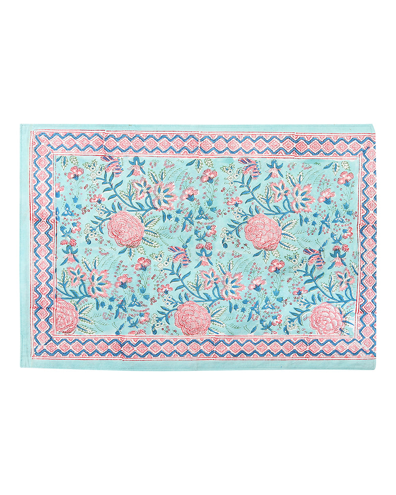 Contemporary Jaipur Handblock Printed 100% Premium Cotton King Size Bed Sheet Set