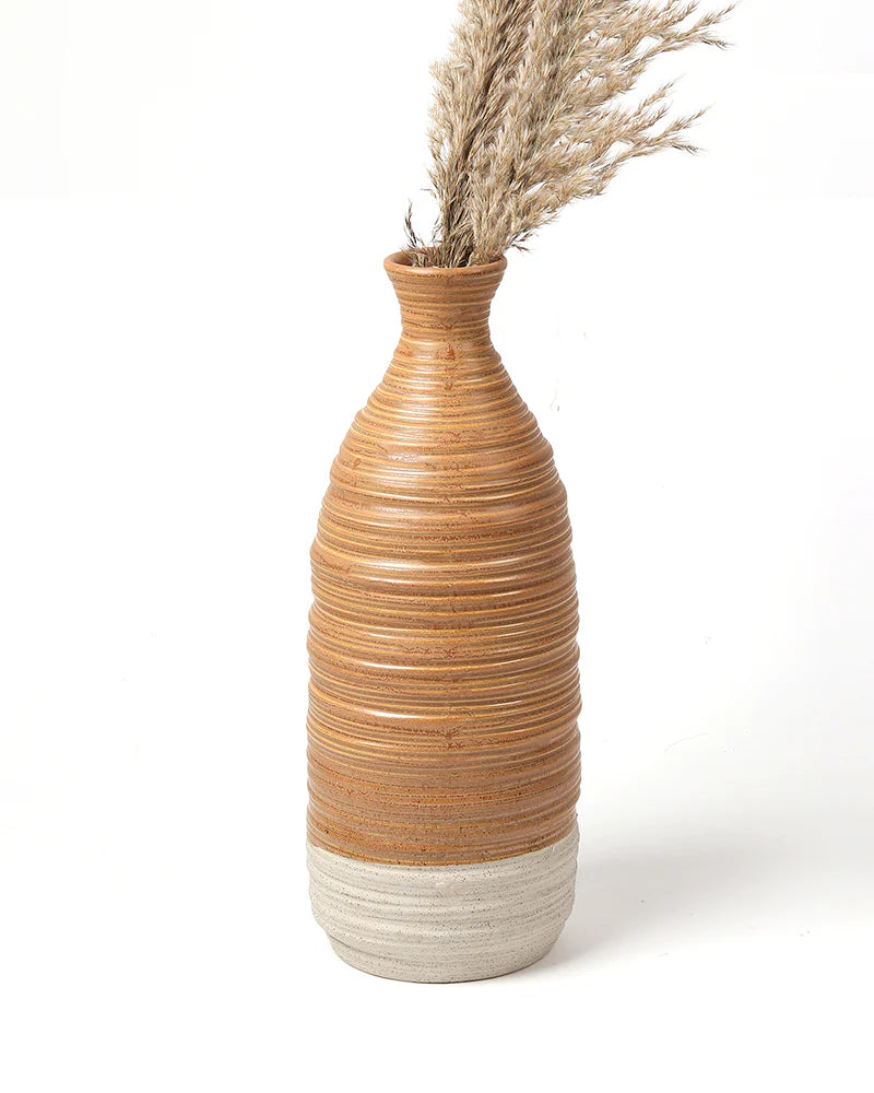 Glossy Ceramic Vase for Coffee Table Styling