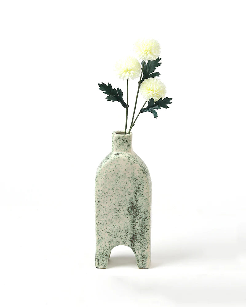 Ceramic Flower Vase for Bedroom or Study Table