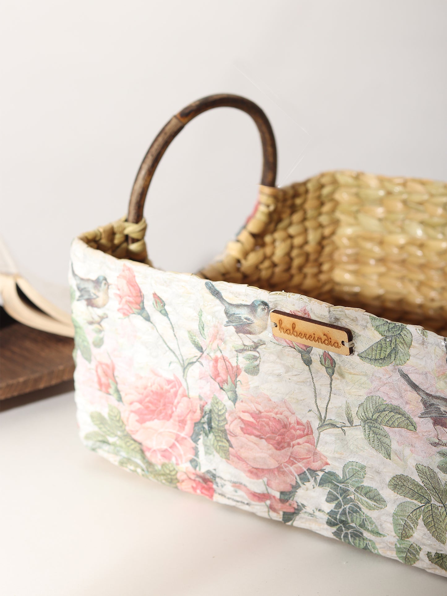 Cane Handle Hamper Trays