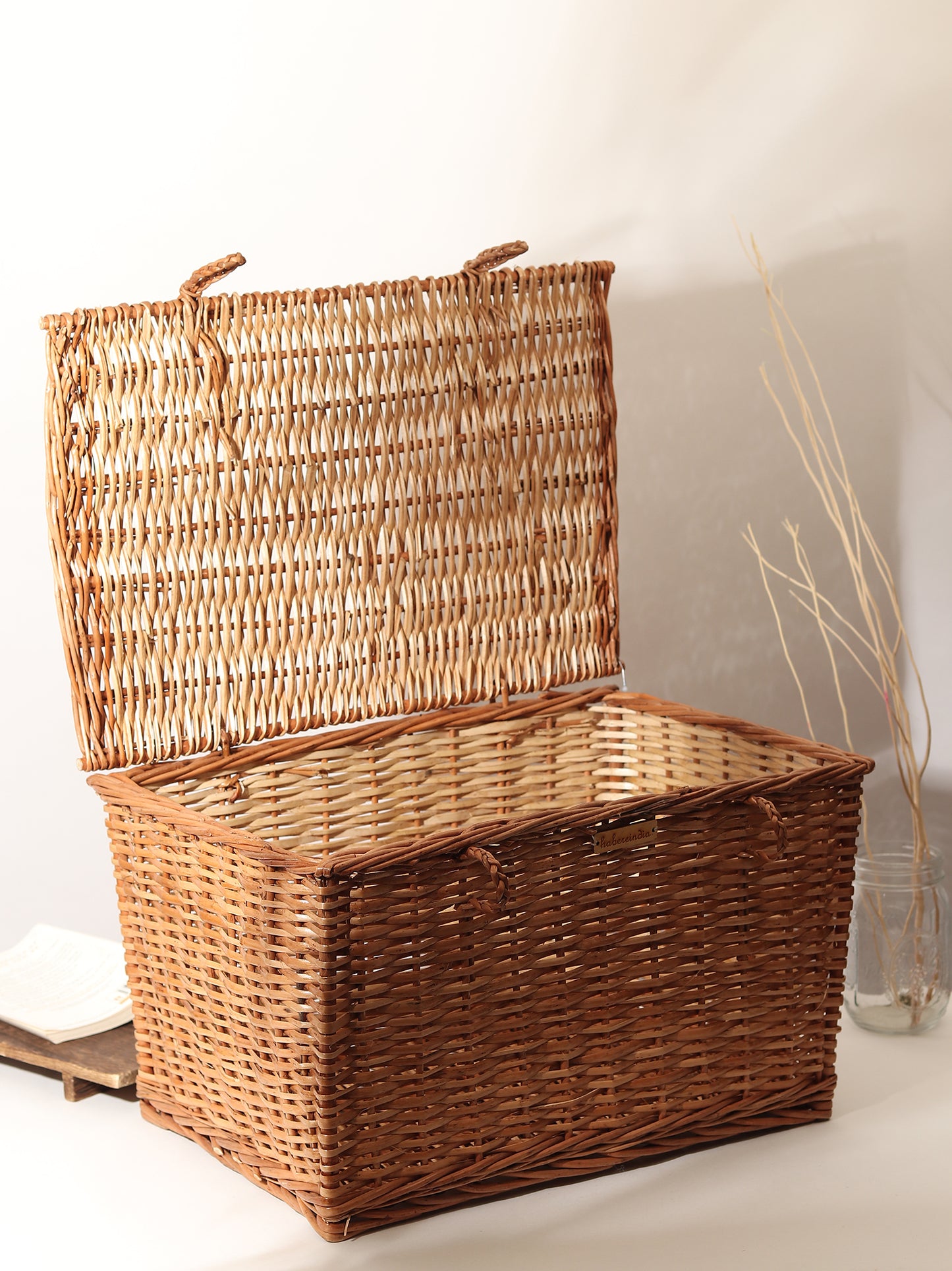 Wicker Storage Box | Storage Box with Lid