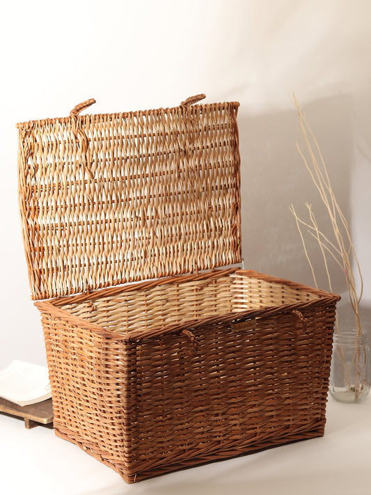 Wicker Storage Box | Storage Box with Lid