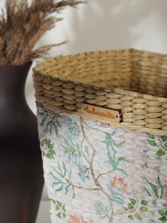 Seagrass Dustbin & Waste Bin Basket