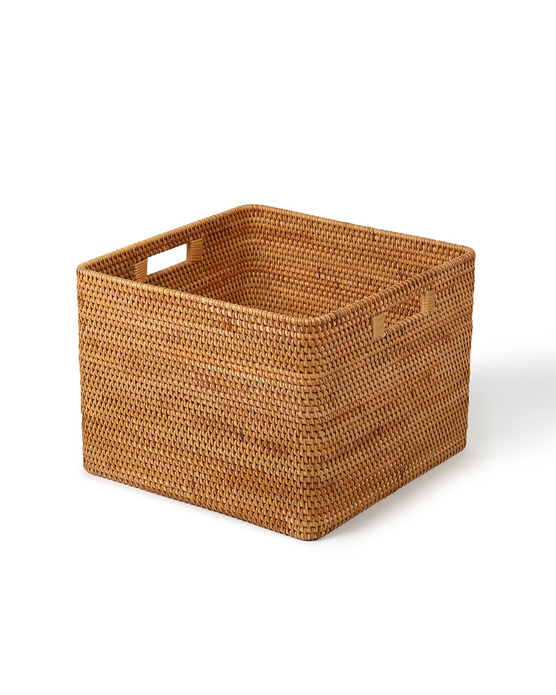 Seagrass Shelf Basket with Handles