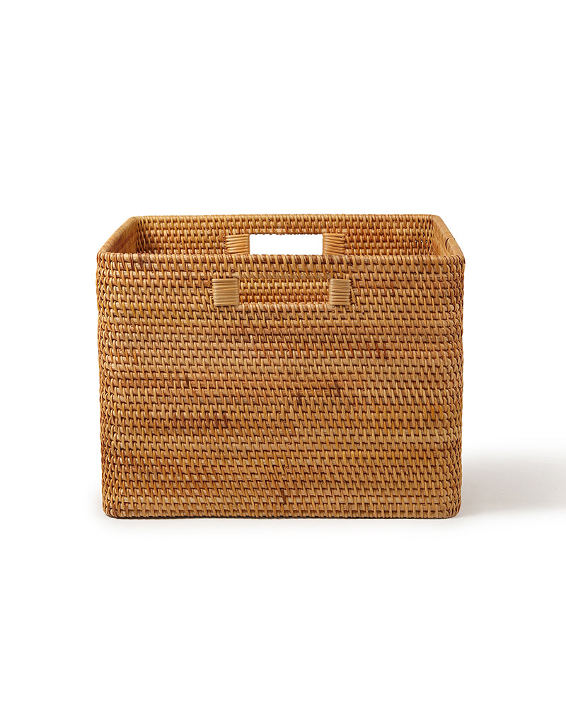 Seagrass Shelf Basket with Handles