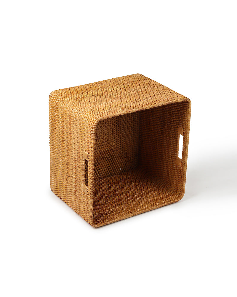 Seagrass Shelf Basket with Handles