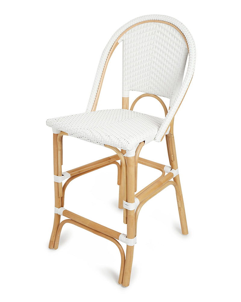 Mana Bamboo Bar Chair| Bamboo Chair | Cane High Chair