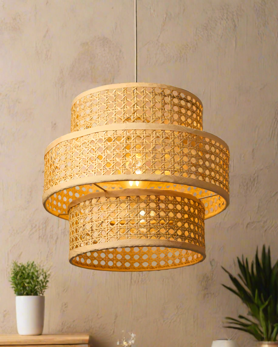 Bamboo Ceiling Lamps | Pendant Lampshade | Cafe Lights