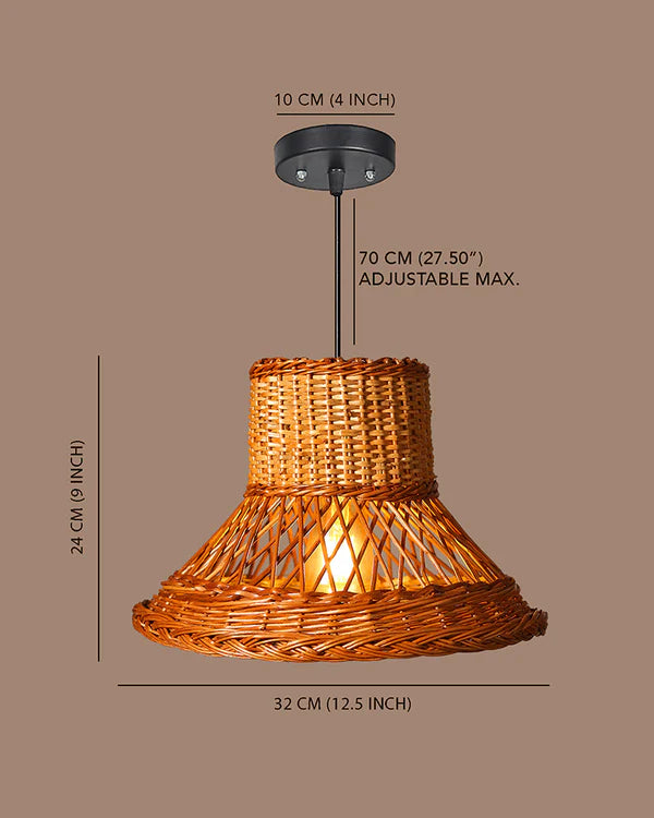 Modern Wicker Pendant Light for Home Decor and Hall