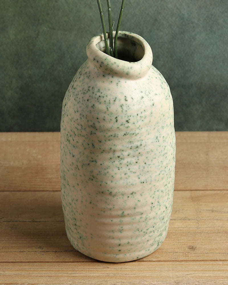 Ceramic Table Top Vase for Living Room Corner Display