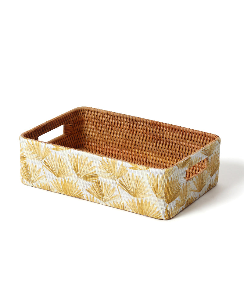 Rattan Tray | Bamboo Storage Baskets