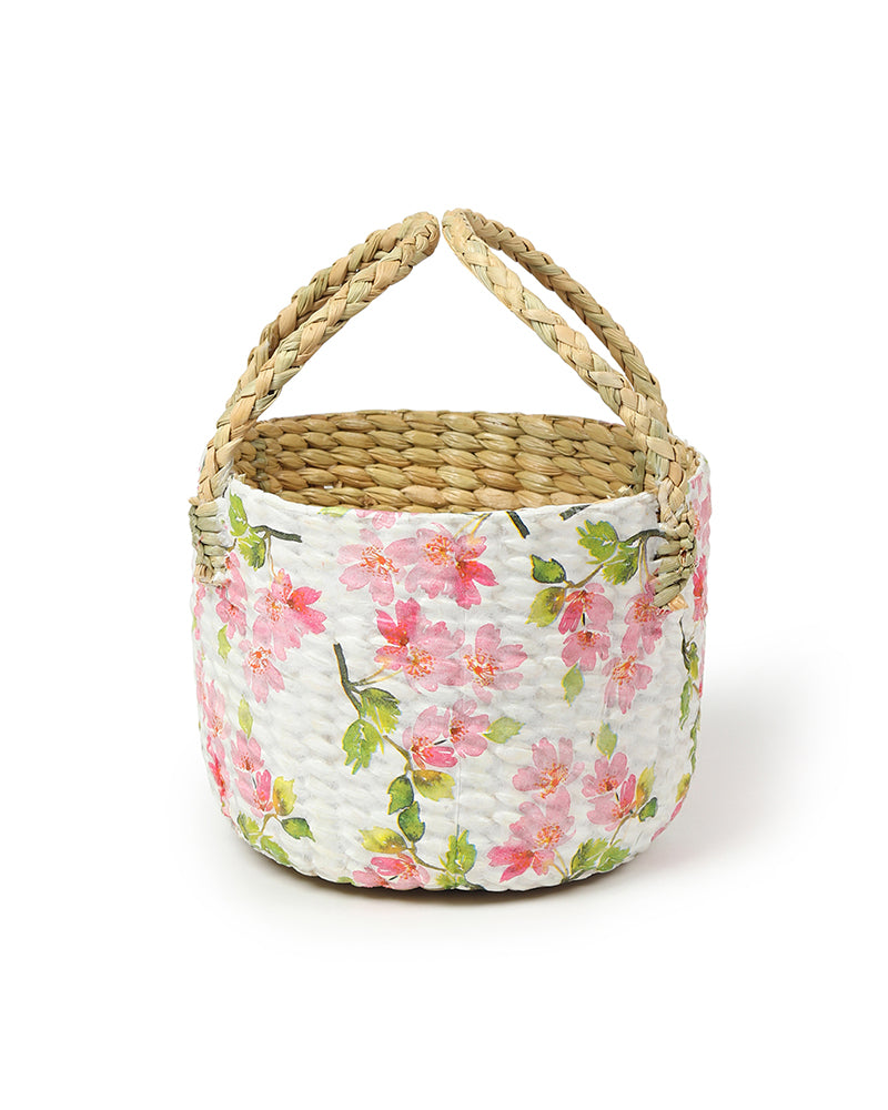 Seagrass Fruit Basket | Round Hamper Basket