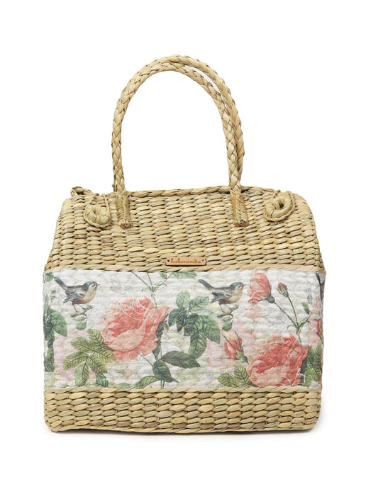 Travel Basket | Seagrass Large Picnic Basket