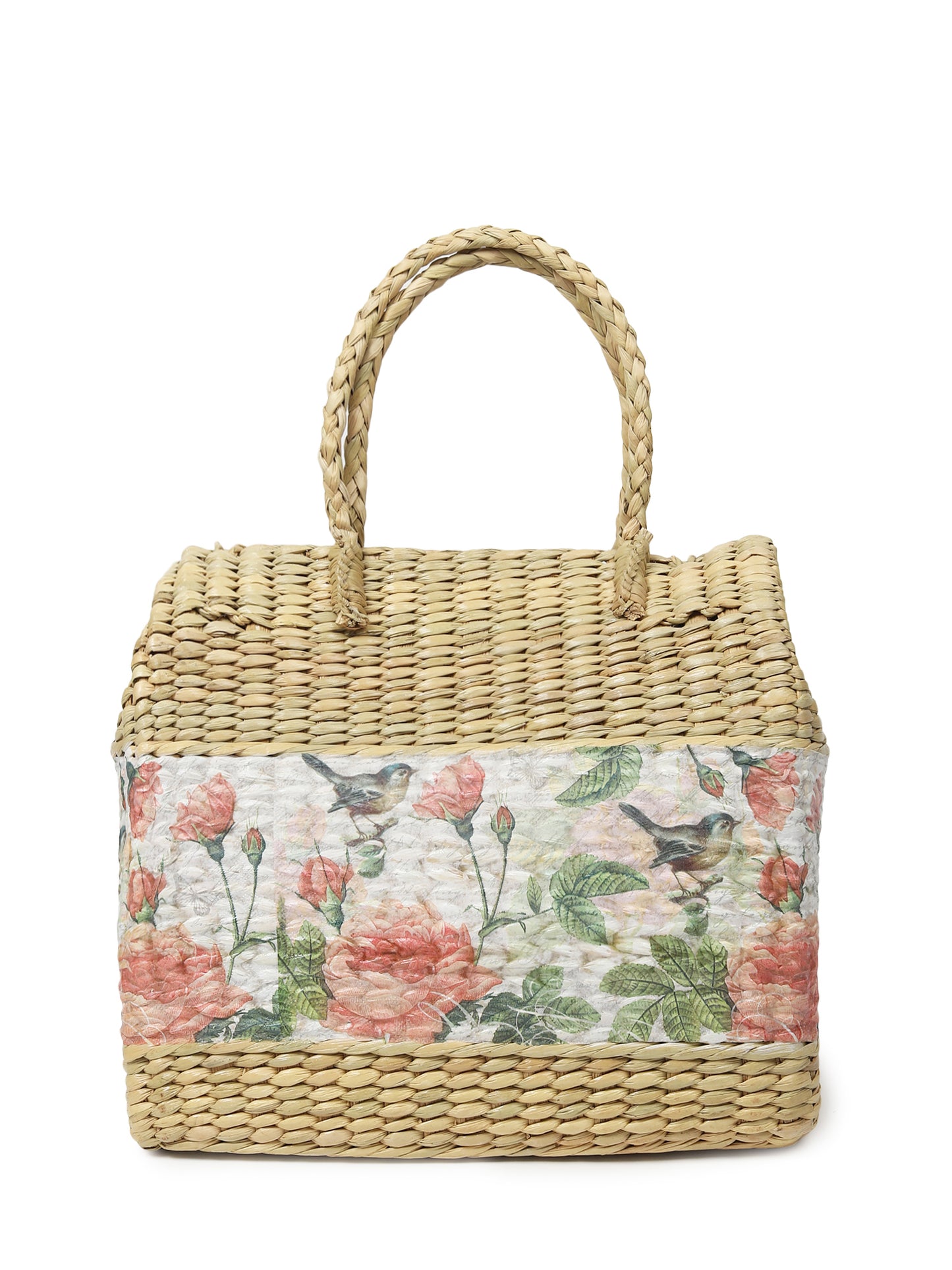 Travel Basket | Seagrass Large Picnic Basket