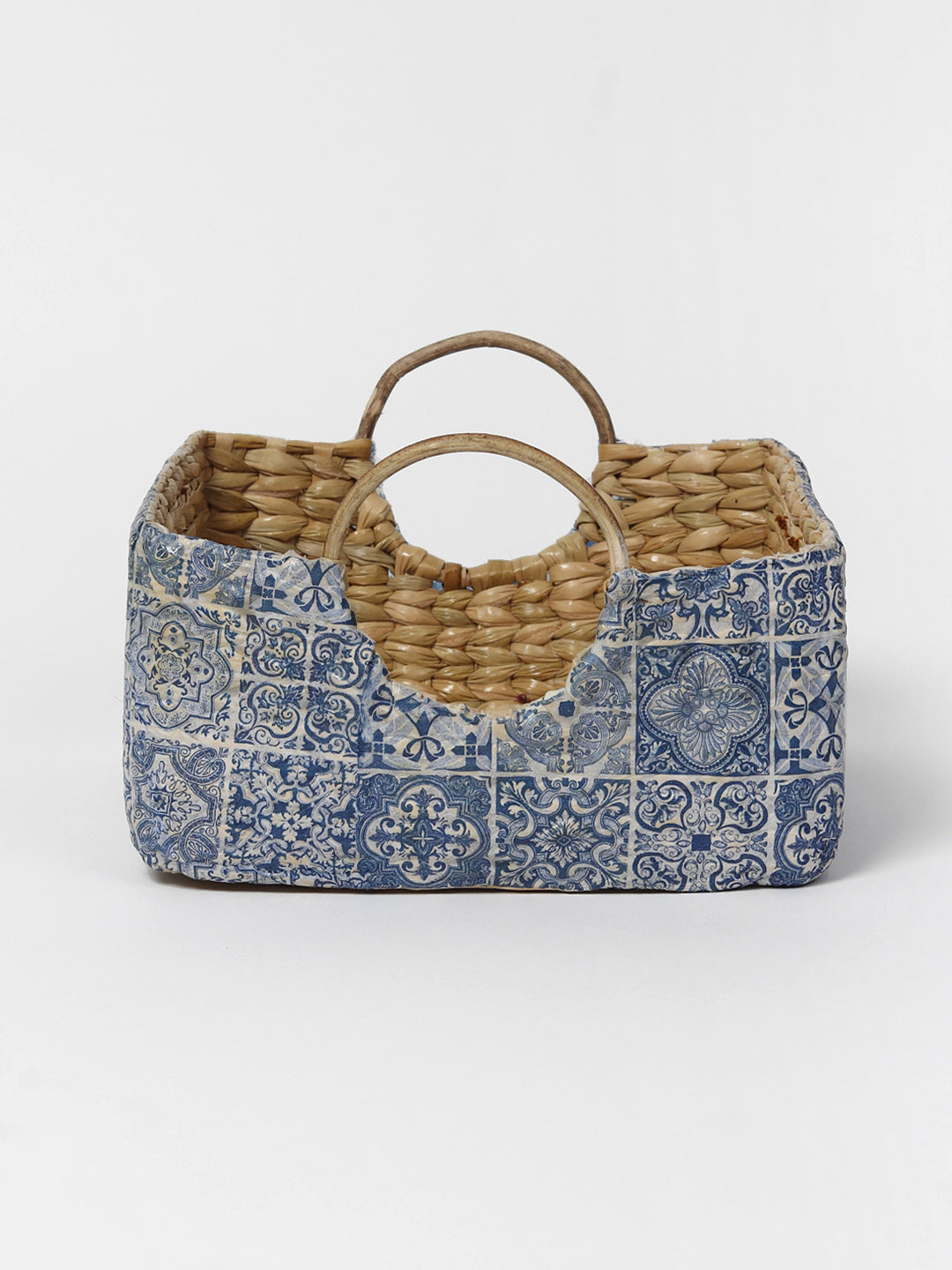 Seagrass Round Handle Basket | Hamper Basket