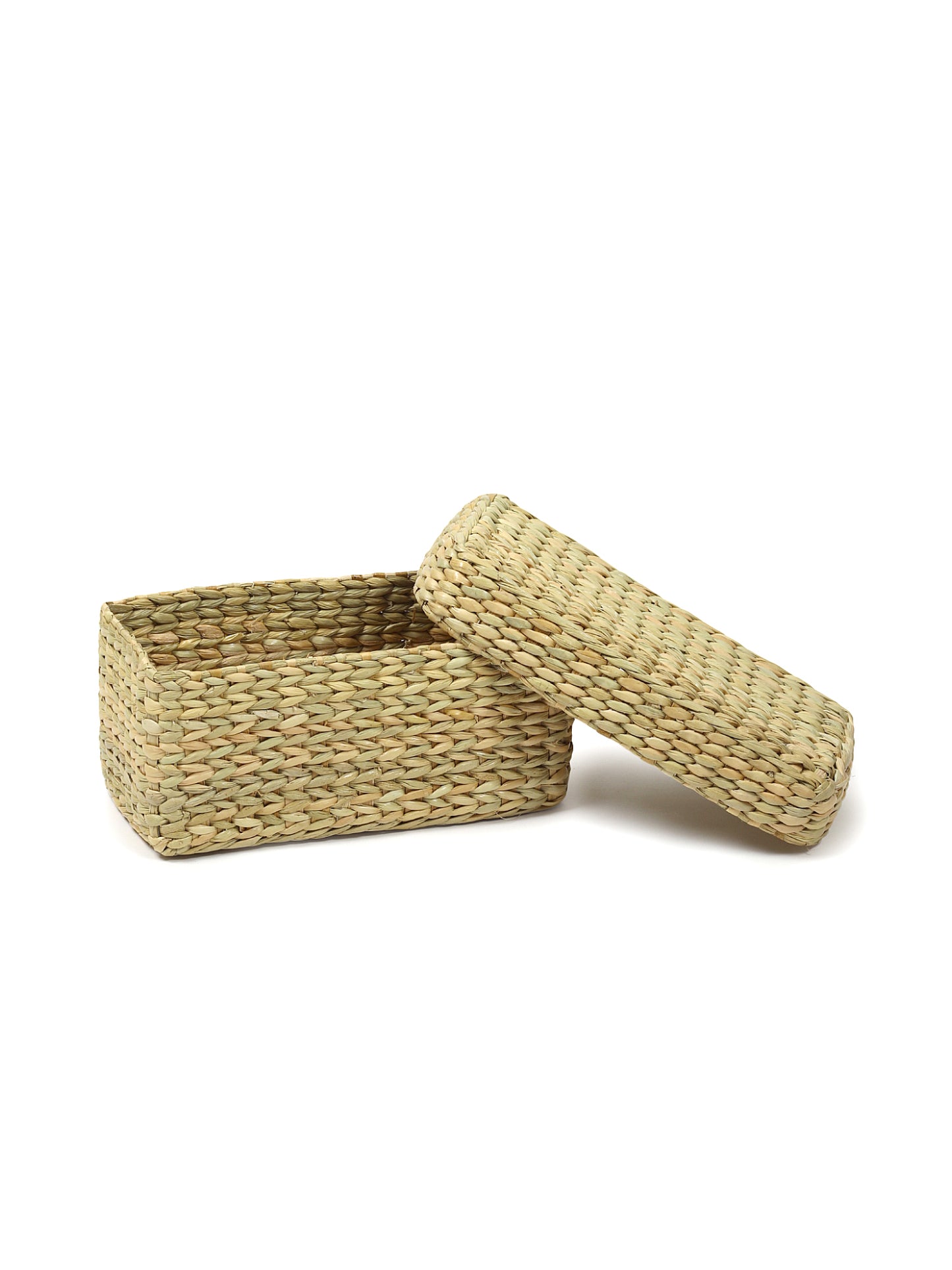 Seagrass Long Lid Box