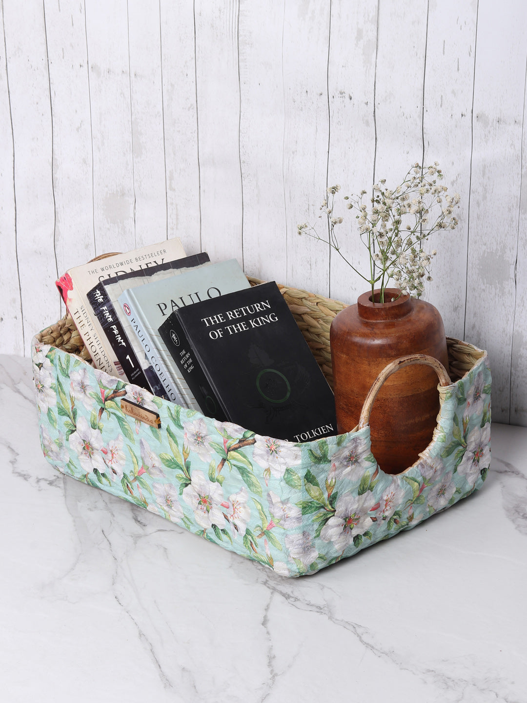 Seagrass Round Handle Basket | Hamper Basket