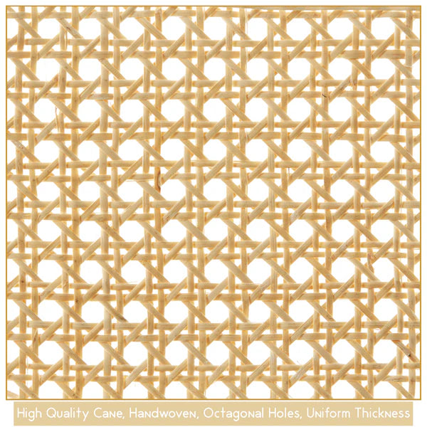 Multipurpose Cane Webbing Roll for Chair Restoration, Crafting, and Interior Styling