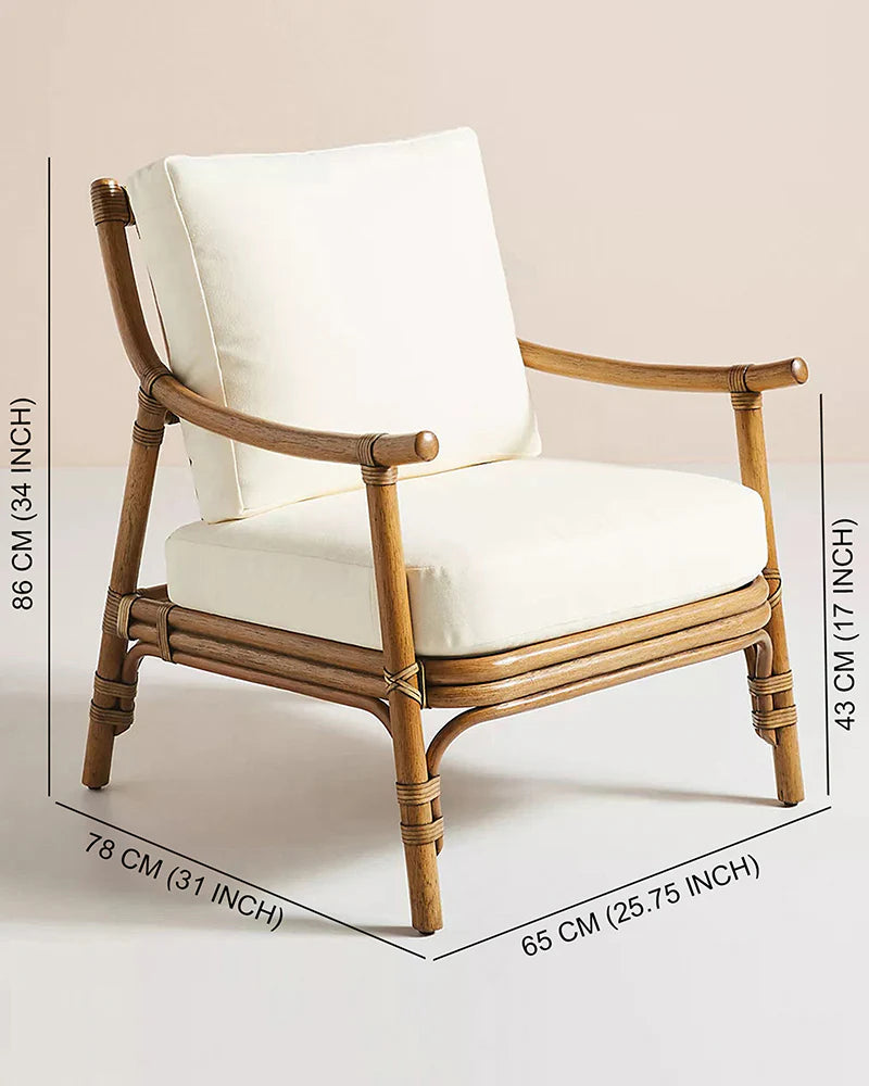 Bamboo Accent Chairs for Modern Home Interiors