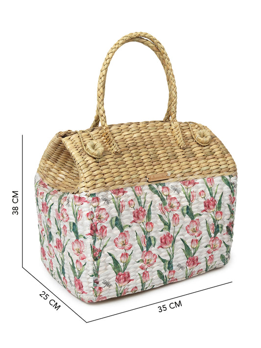 Seagrass Large Picnic Basket | Travel Basket