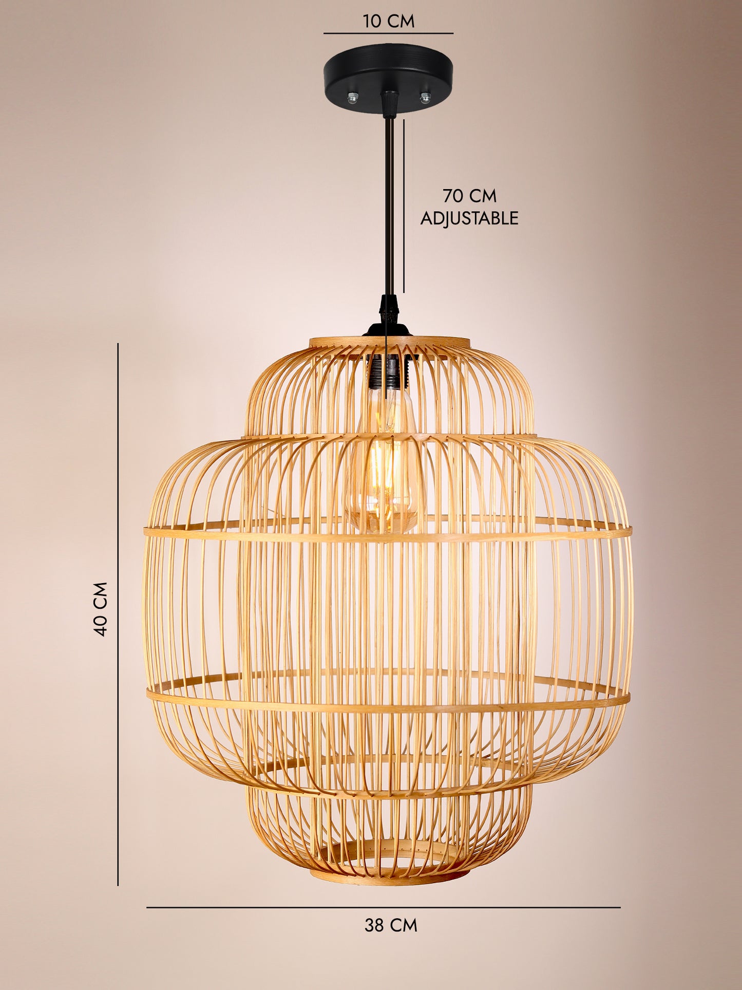 Bamboo Pendant Light | Bamboo Lamp