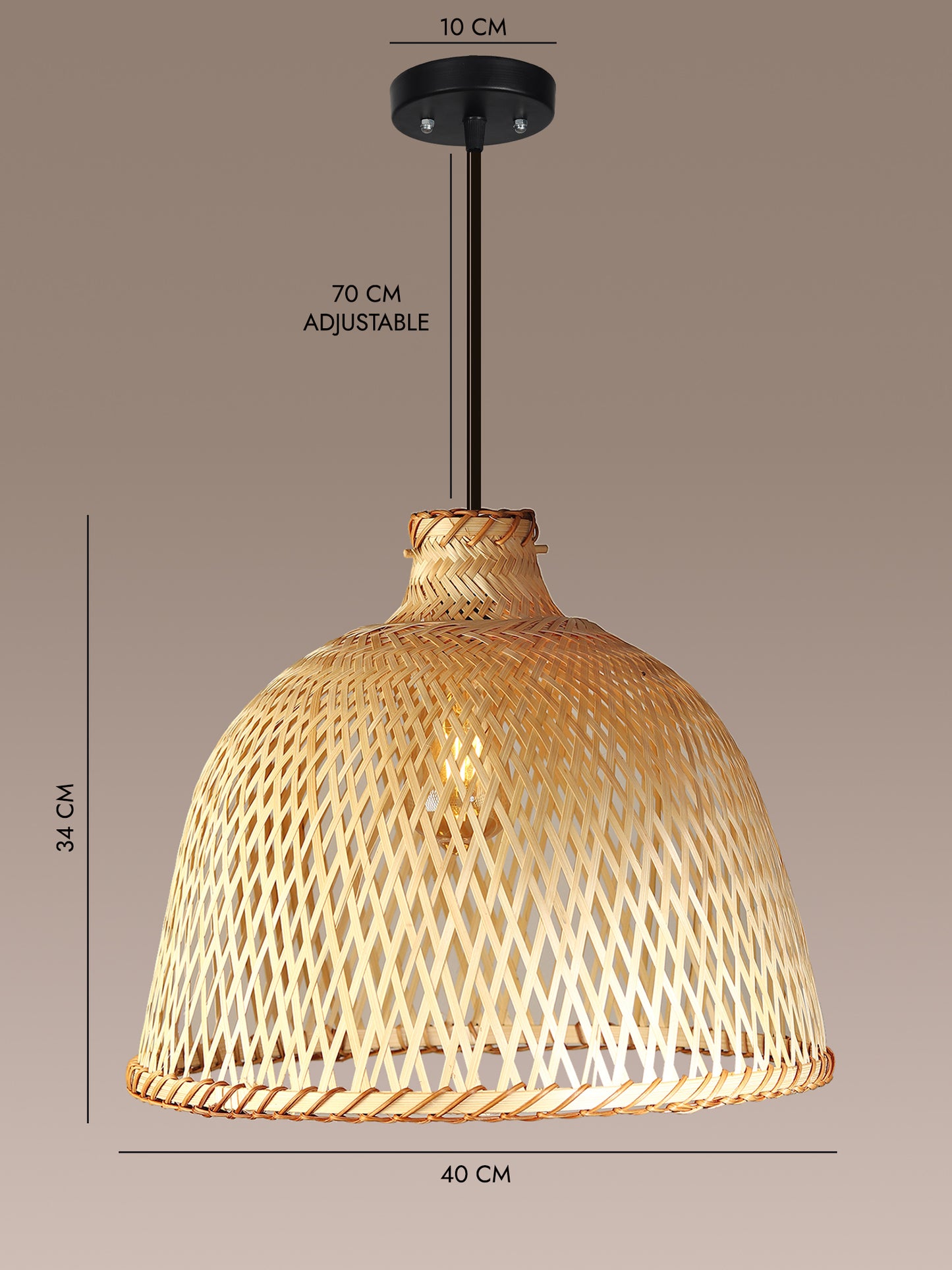Handmade Bamboo Pendant Lamp