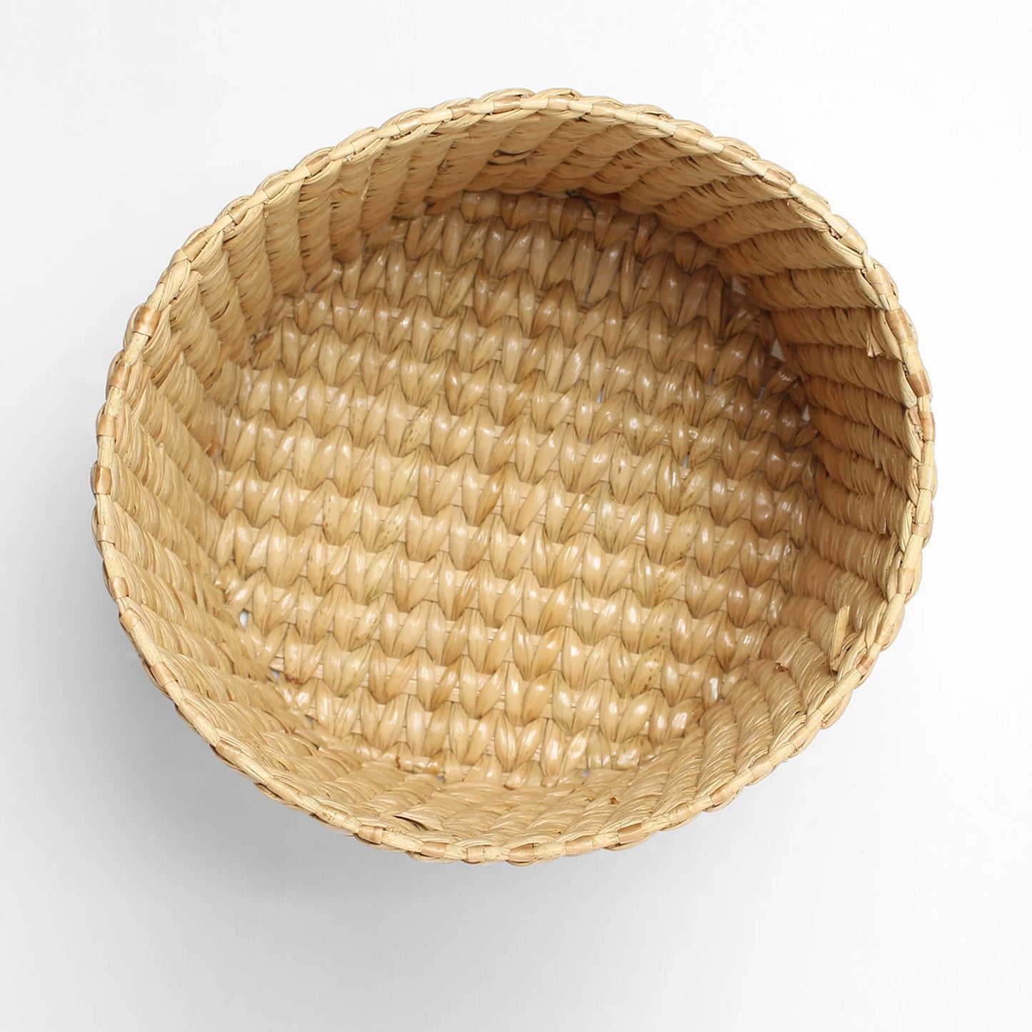 Set of 2 Textured Jute Basket for Plants & Everyday Clutter