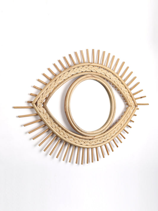 Rattan Wall Mirror | Boho Wall Mirror