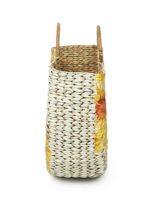 Seagrass Moon Beach Tote Handbag
