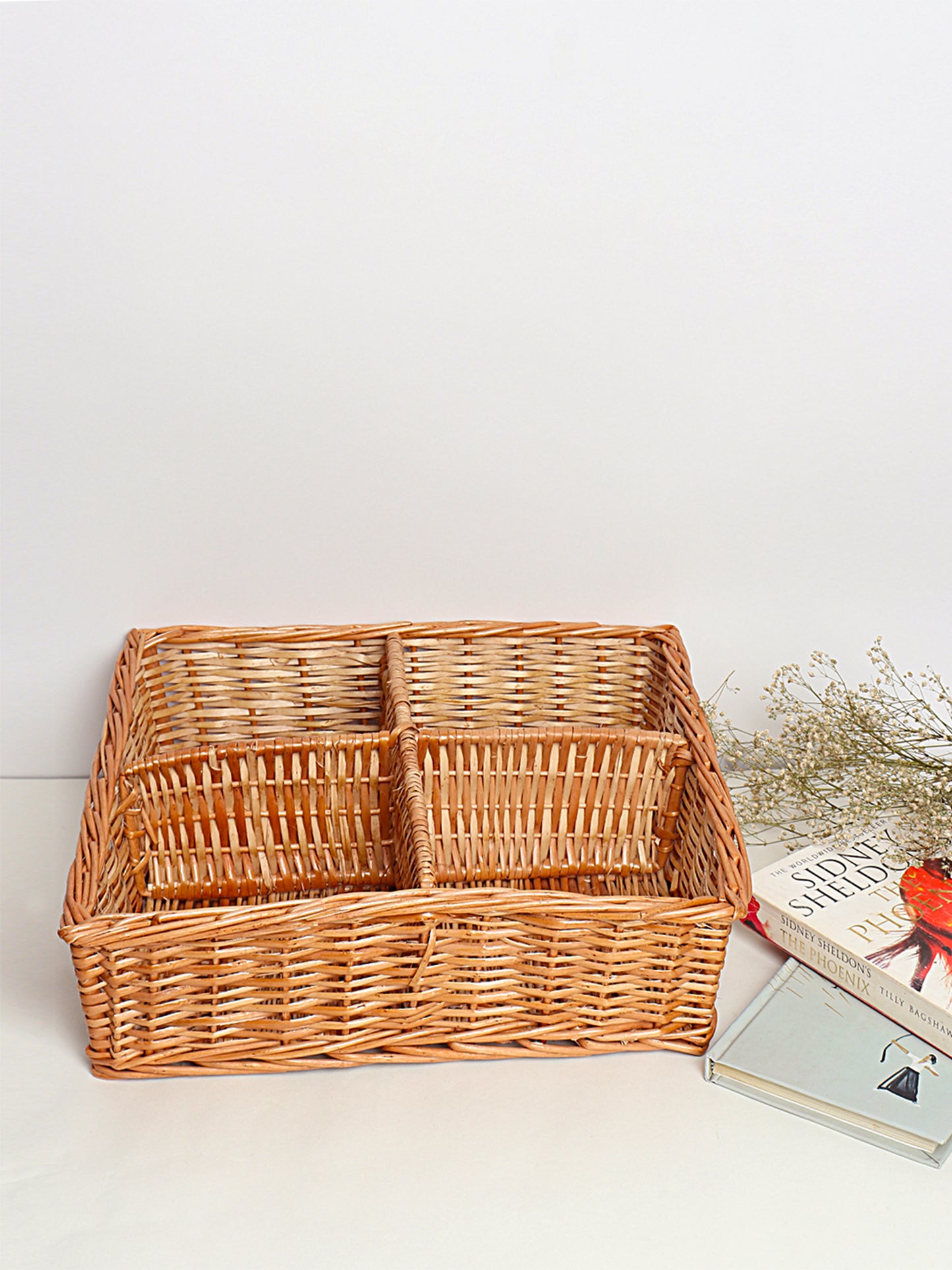 Wicker Organiser Tray